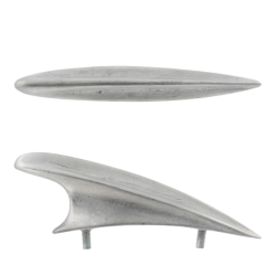 RMS Classic Fender crest Piaggio Vintage Vespa 150cc Mudguard Crests Rms Classic