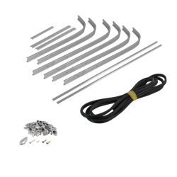  Classic Floor Runner Kit Piaggio Vespa Gs 150cc Fairings and Plastics Rms Classic