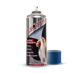Wrapper Peinture amovible en aérosol Traffic Blue 400ml Produits d'atelier Wrapperspray