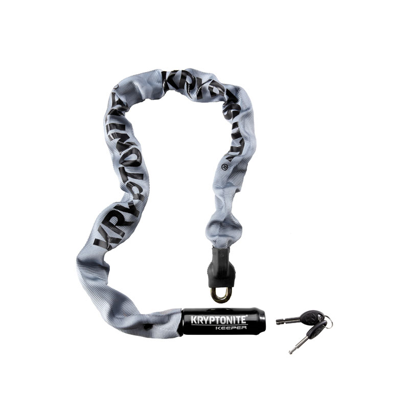 Candado cadena integrada KEEPER 785 - gris Candados y cadenas para bicicletas Kryptonite