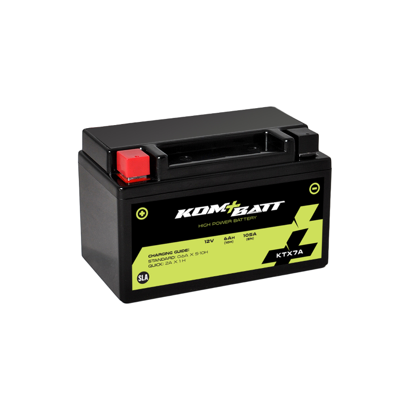 Kombatt Battery Sla KTX7A Lead-Acid Batteries Kombatt