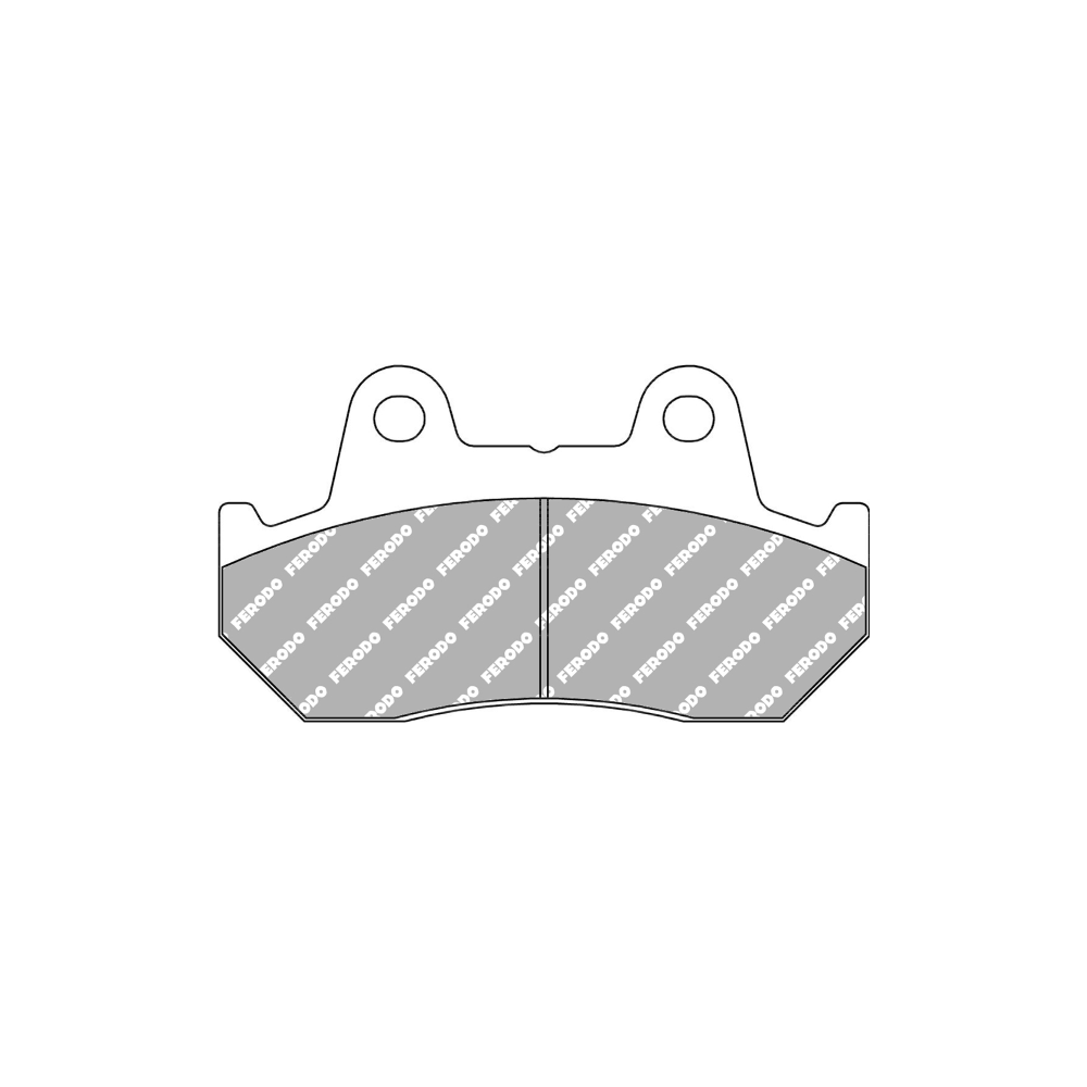 Pastillas de Freno Ferodo Eco Fricción FDB244EF Pastillas de freno Ferodo
