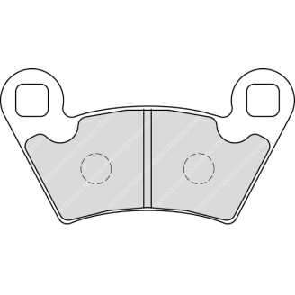 Plaquettes de frein Ferodo tout-terrain FDB2236SG Plaquettes de frein Ferodo