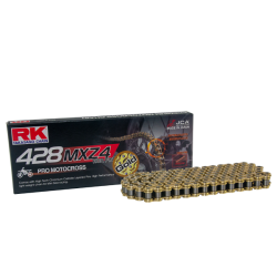 CADENA RK 428MXZ4-132 CL ORO Cadenas de transmisión RK
