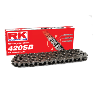 RK CHAIN 420SB-130 CL Transmission Chains RK