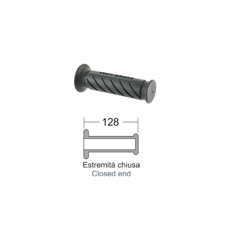 Manopole RMS super grip nere Manopole RMS