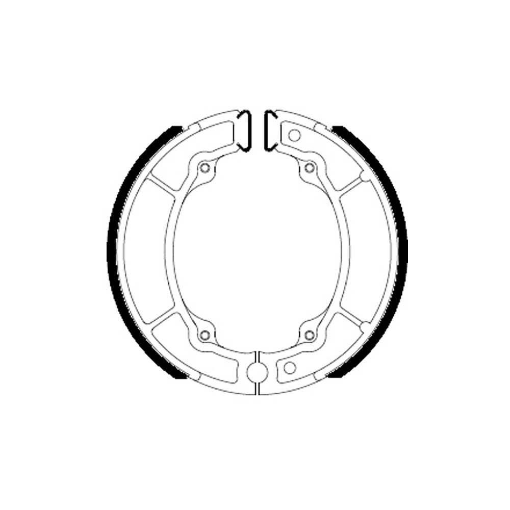 Ganasce Freno FERODO ECO FSB762A Bremsbacken Ferodo