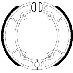 FERODO Brake Shoes ECO FSB762A Brake Shoes Ferodo