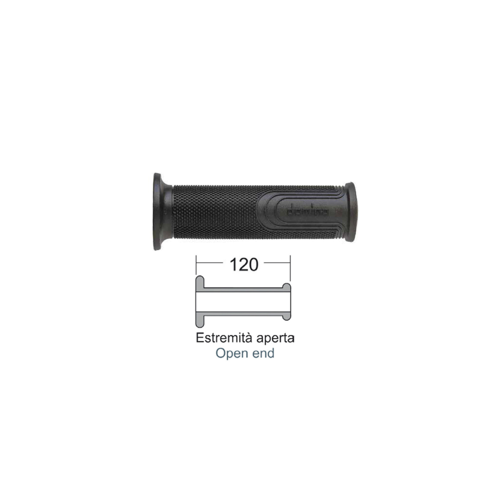 Manopole Domino Style Nero