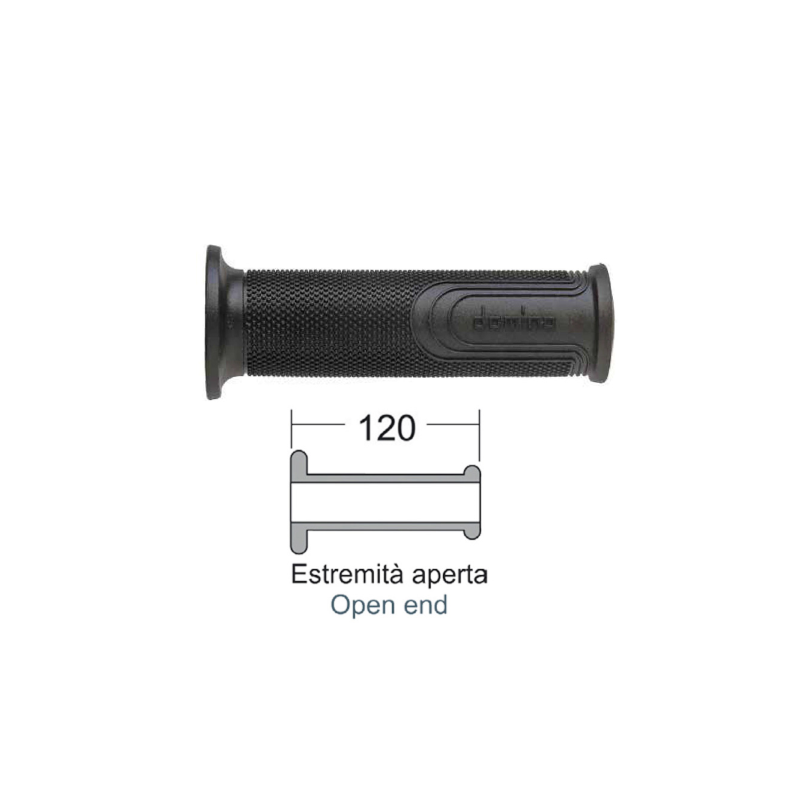 Domino Black Domino Style Grips Grips Domino