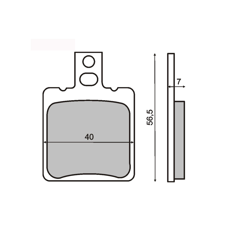 Pastiglie Freno Sinter-Tech Aprilia RX50 Pastiglie Freno RMS
