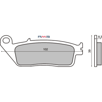 Pastiglie Freno Organiche Honda Cbr 1000F