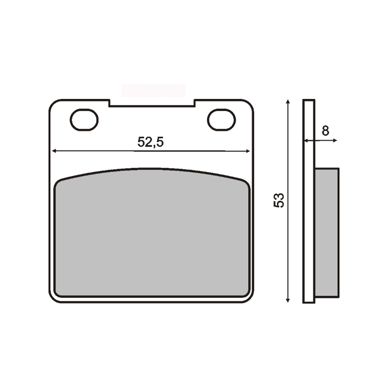 Pastiglie Freno Organiche Zzr 1100 Pastiglie Freno RMS