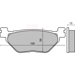 Pastiglie Freno Sinter-Tech Yamaha T-Max 500cc