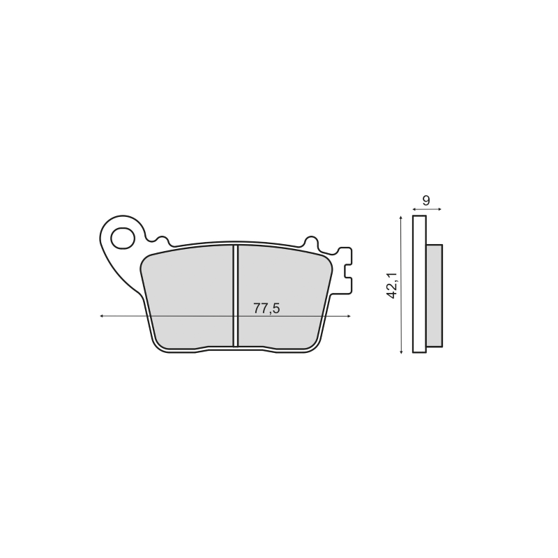 Pastiglie Freno Sinter-Tech Suzuki Gsx-R 600cc Pastiglie Freno RMS