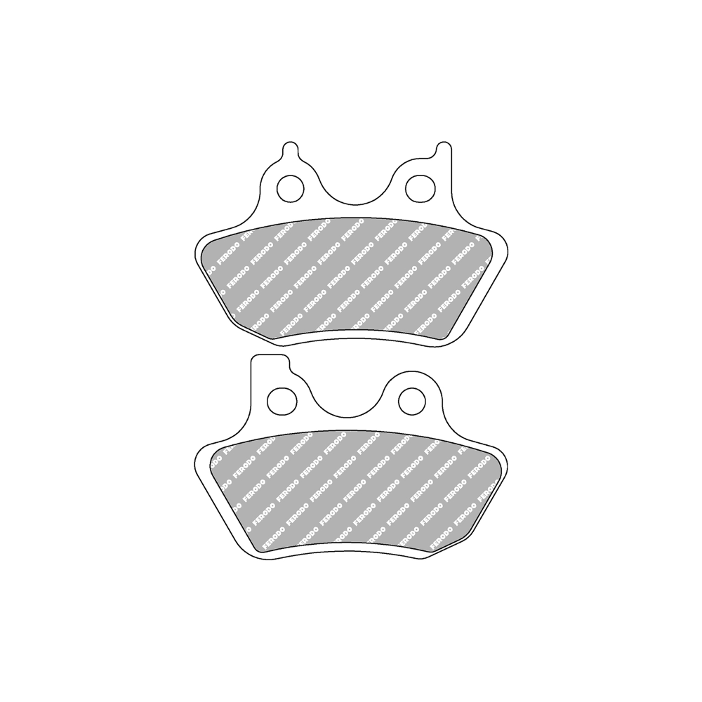 Ferodo Plaquettes de Frein Platine Route FDB2097P Plaquettes de frein Ferodo