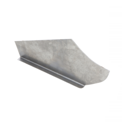 Túnel Lateral Derecho Piaggio Vespa Piezas laminadas RMS