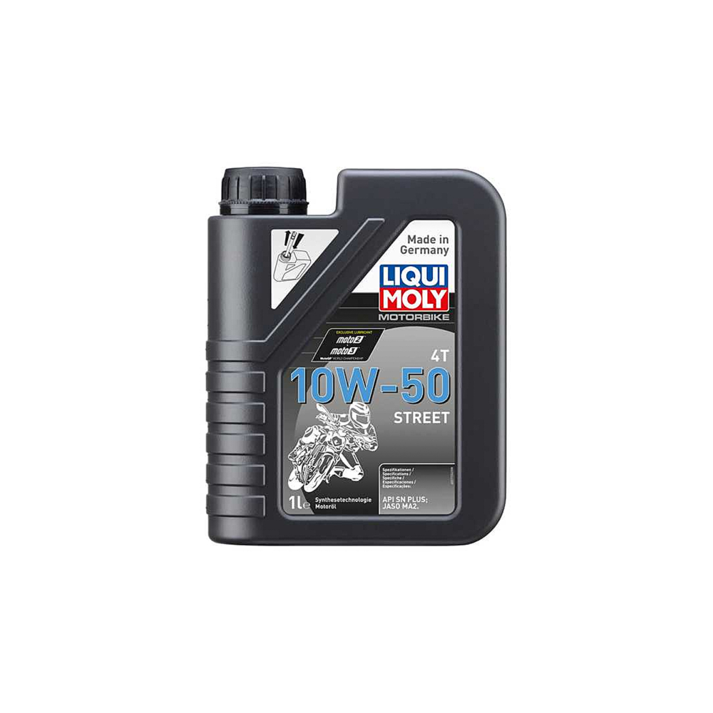LIQUIMOLY Aceite motor 4T 10W-50 STREET 1L Lubricantes y aceites LIQUI MOLY