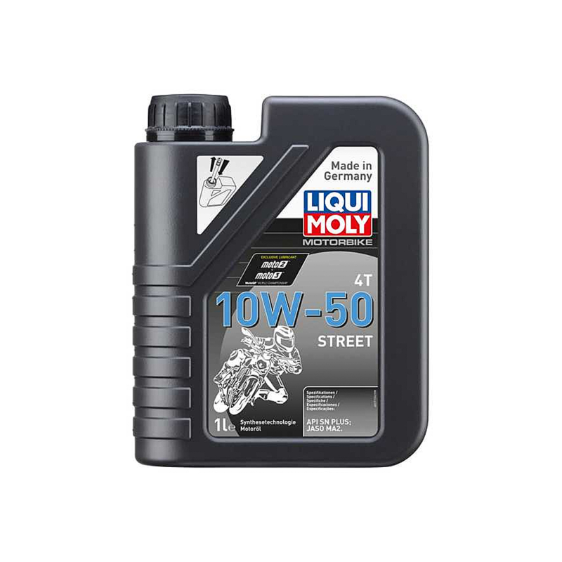 Liquimoly Engine Oil 4T 10W-50 Street 1L Oils and lubricants LIQUI MOLY