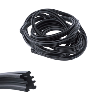 Profil en caoutchouc pour bandes de marchepied RMS Classic Piaggio Vespa sprint-rally 154776 Bandes de pied de lit Rms Classic