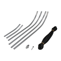 RMS Classic Floor Runner kit Piaggio Vespa 50-90cc et3 Tiras para el pie de cama Rms Classic