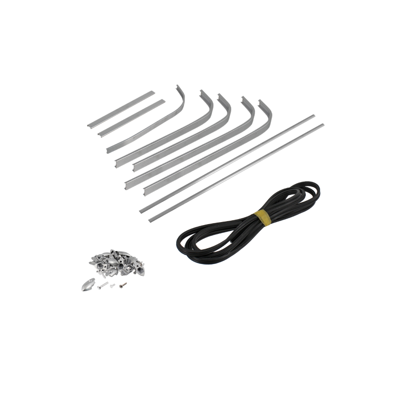 RMS Classic Floor runner kit Piaggio Vespa 125VM1-VM2 Tiras para el pie de cama Rms Classic