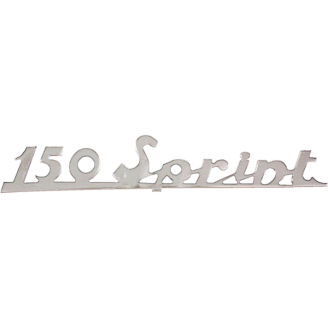 RMS Classic Shield nameplate Vespa 150cc Sprint 151905 Nameplates - Shields - Friezes Rms Classic