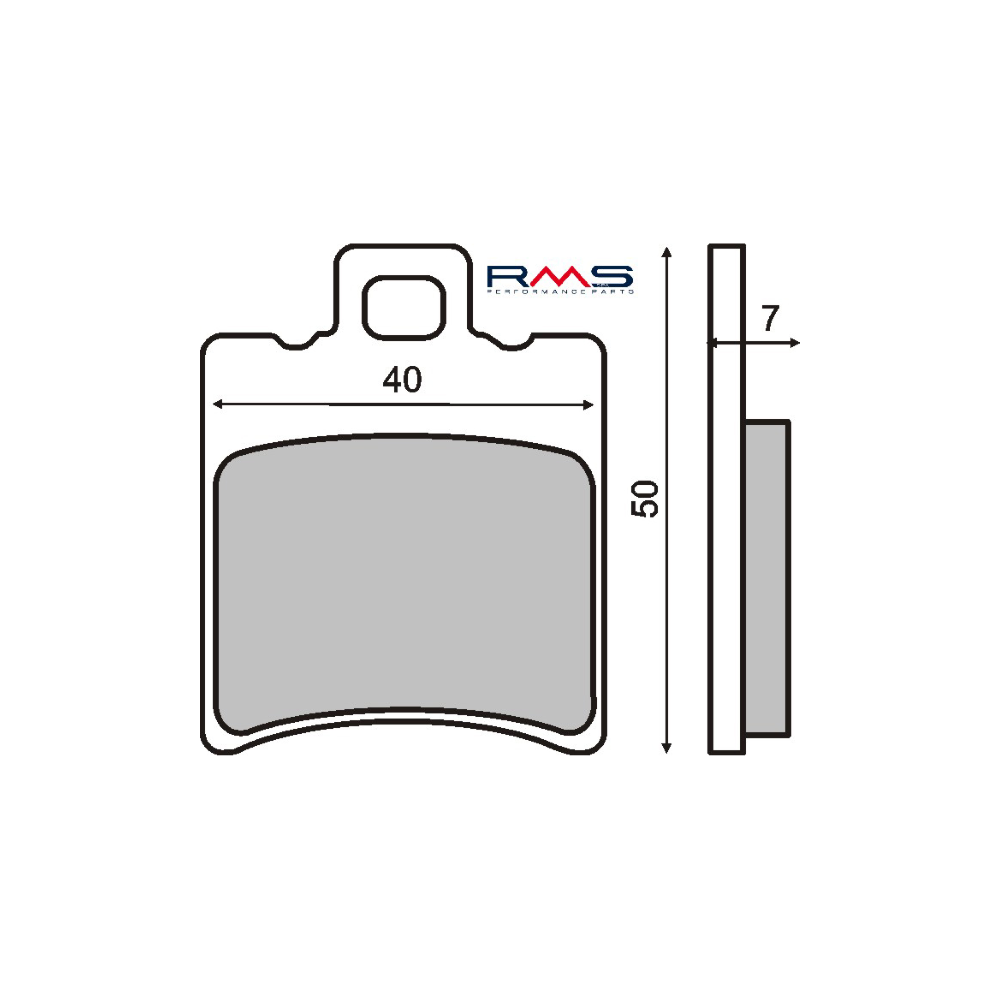 Pastiglie Freno RMS Organiche Malaguti F12 RMS