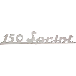 RMS Classic Shield nameplate Vespa 150cc Sprint 151905 Nameplates - Shields - Friezes Rms Classic