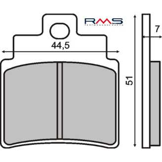 Pastiglie Freno RMS Organiche Kymco Grand Dink 250cc RMS