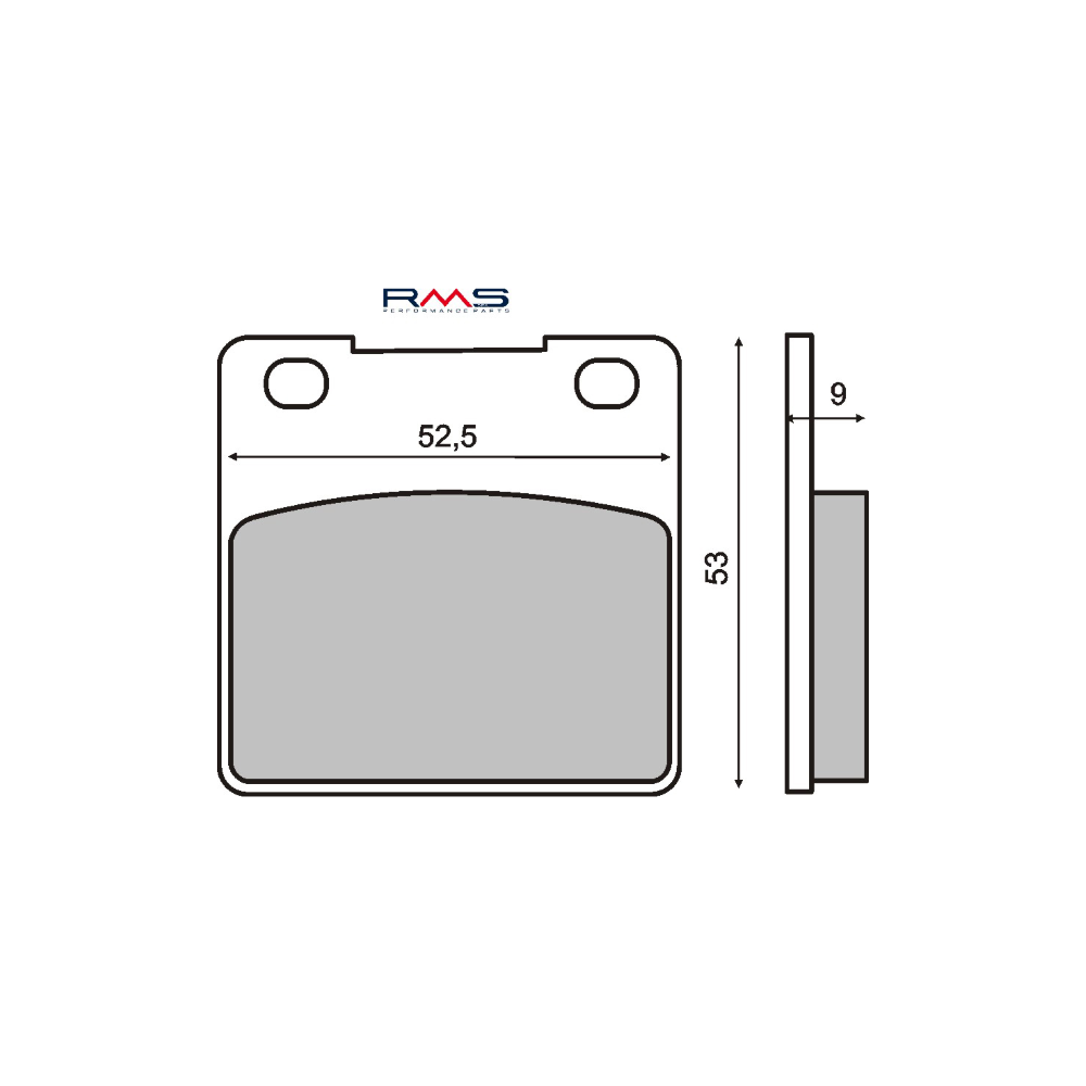 Pastiglie Freno RMS Organiche Suzuki Bandit RMS