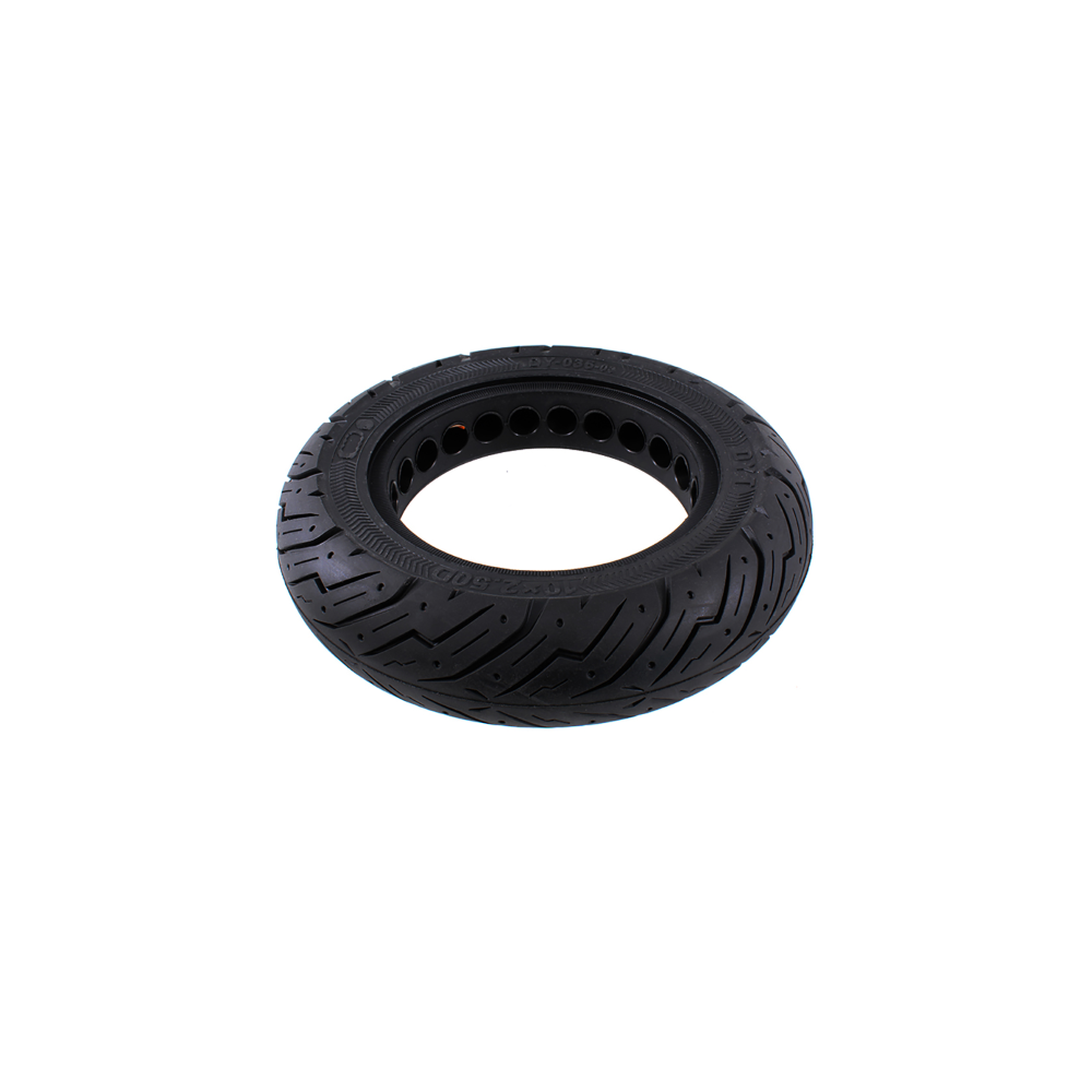 Copertone Monopattino Elettrico - 10 X 2,5 - 60/70-6,5 Nero, Piena