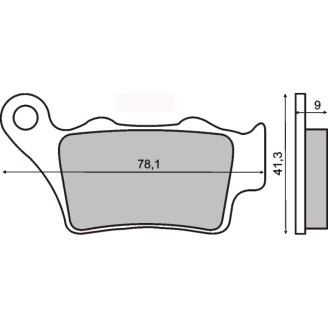 Pastiglie Freno RMS Organiche Honda CB 500S RMS