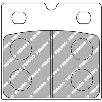 Pastiglie Freno Ferodo Sinter Grip Road FDB148ST FERODO