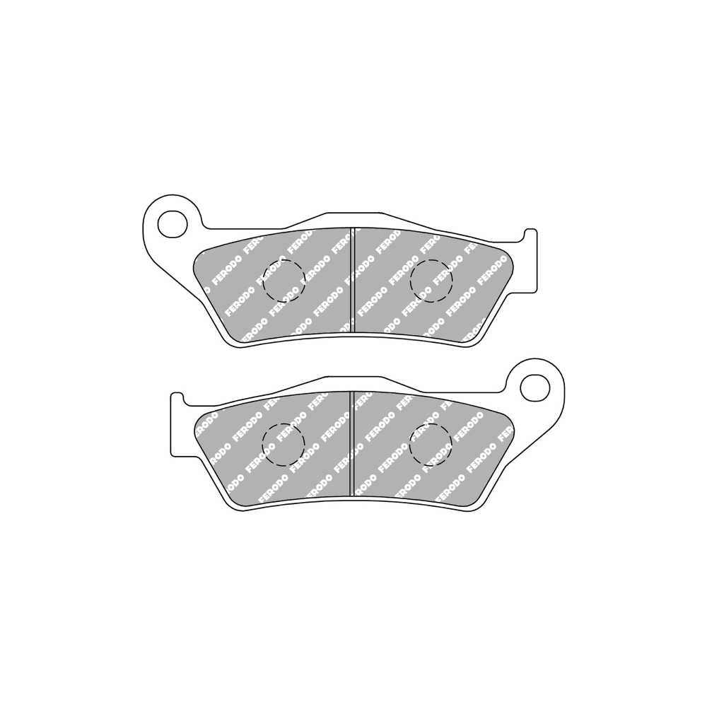 Pastiglie Freno Ferodo Sinter Grip Road FDB2039ST FERODO