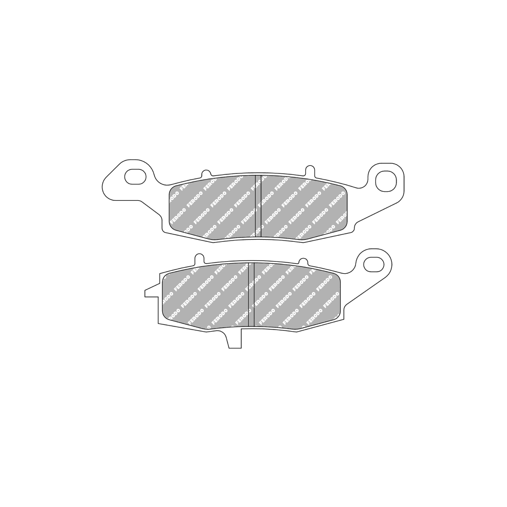 Pastiglie Freno Ferodo Sinter Racing XRAC FDB2049XRAC FERODO