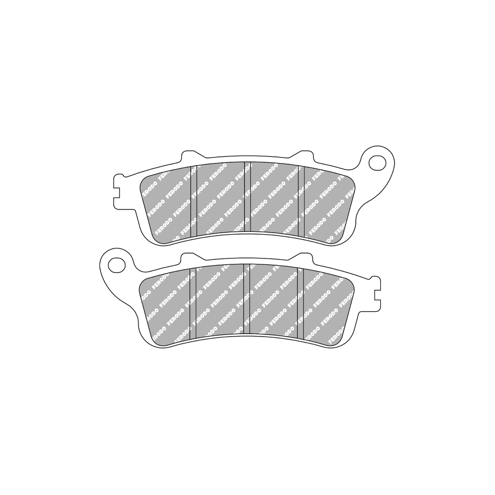 Pastiglie Freno Ferodo Sinter Grip Road FDB2073ST FERODO