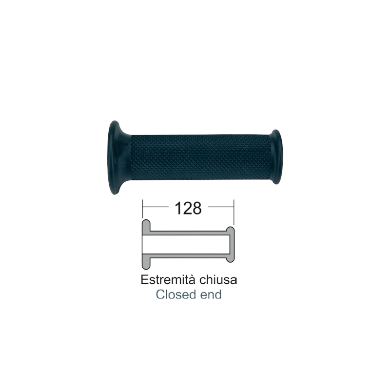 Puños DOMINO Black Dakar Perillas Domino