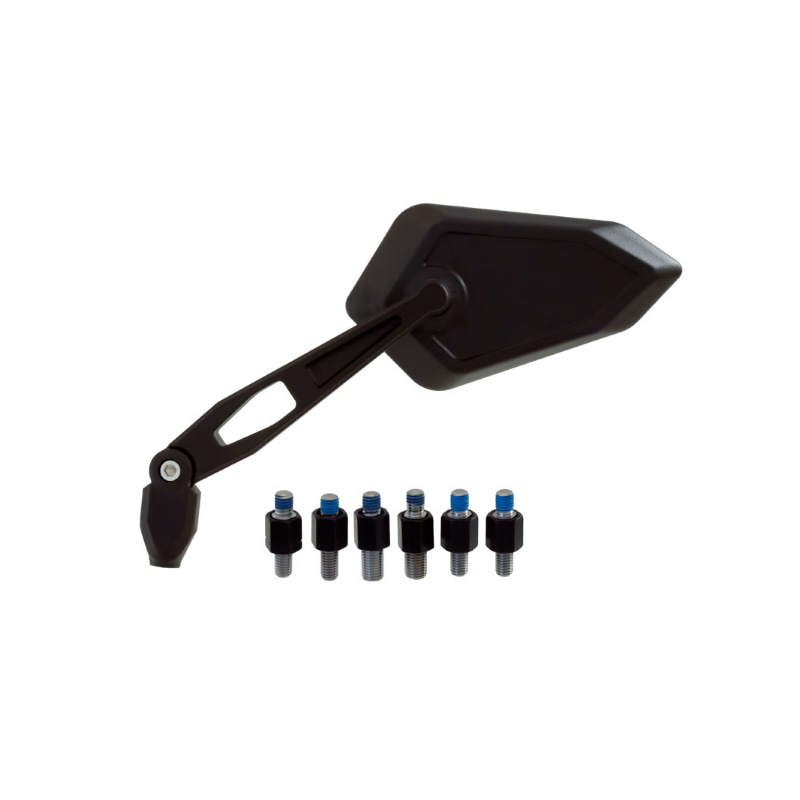  Pair Of Universal Mirror With Adapters Rearview Mirrors RMS