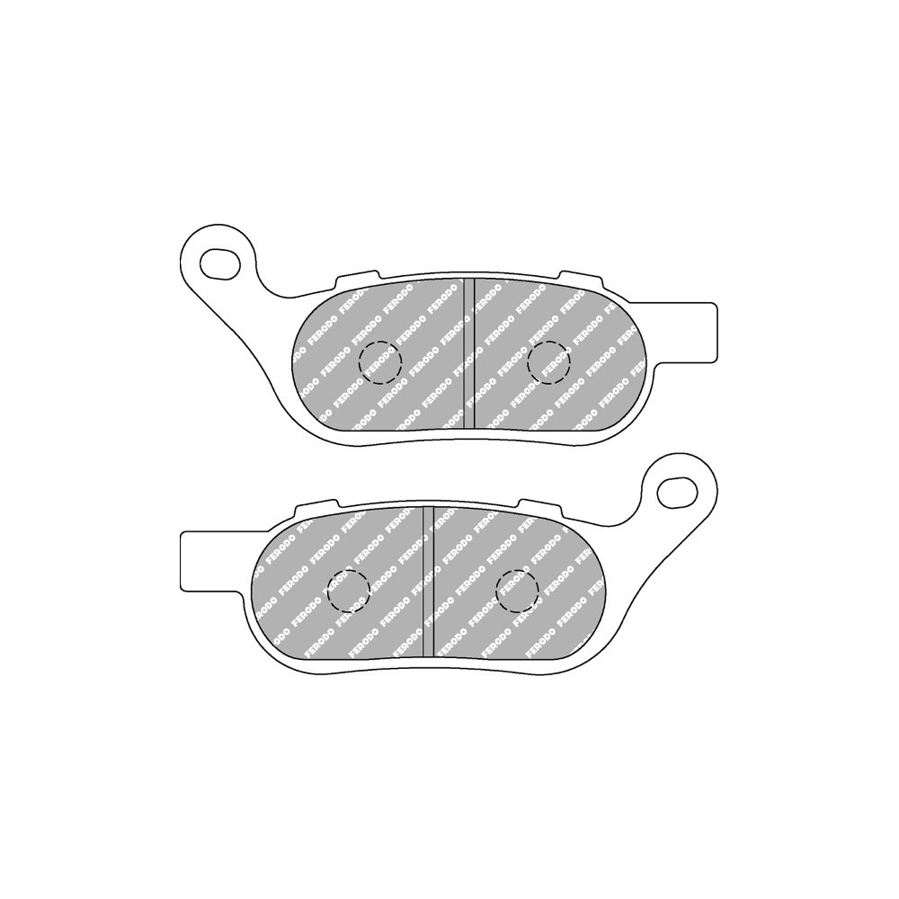 Pastiglie Freno Ferodo Sinter Grip Road FDB2251ST FERODO