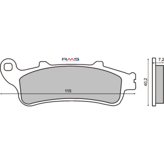 Pastiglie Freno Organiche Honda St 1100 Pan European
