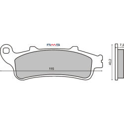 Pastiglie Freno Organiche Honda St 1100 Pan European