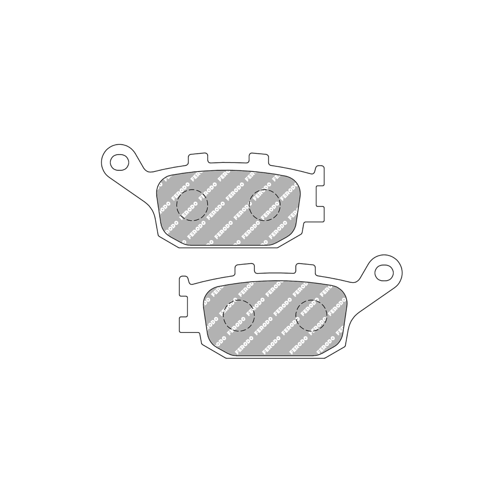 Pastiglie Freno Ferodo Sinter Grip Road FDB754ST FERODO