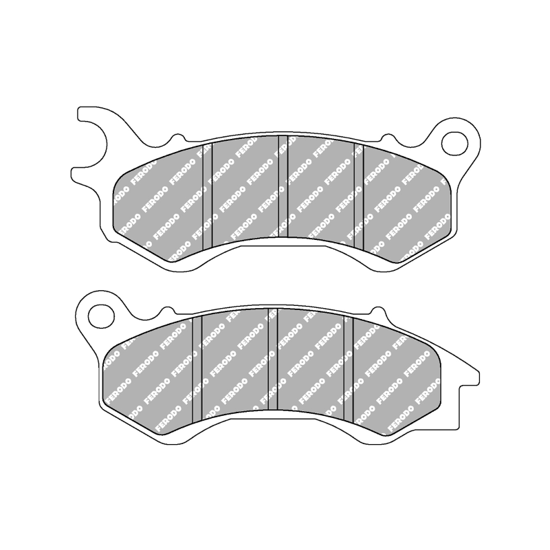 Plaquettes de frein Ferodo Eco Friction FDB2256EF Plaquettes de frein Ferodo