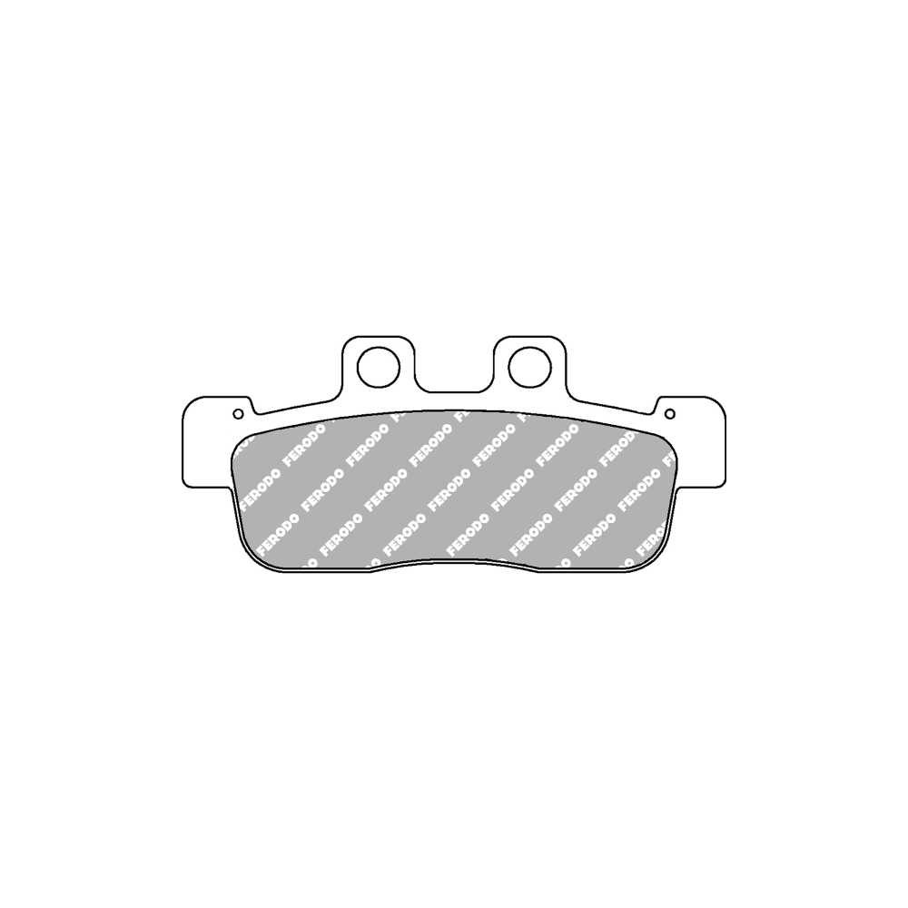 Plaquettes de frein Ferodo Eco Friction FDB2284EF Plaquettes de frein Ferodo