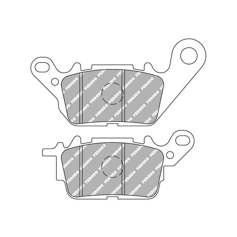 Pastiglie Freno Ferodo Eco Friction FDB2290EF Pastiglie Freno Ferodo