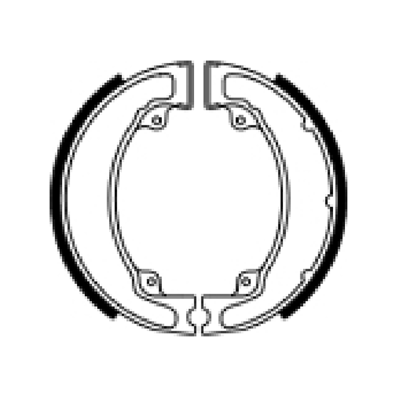 FERODO Brake Shoes FSB750 Brake Shoes Ferodo