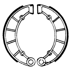 FERODO Brake Shoes FSB795 Brake Shoes Ferodo