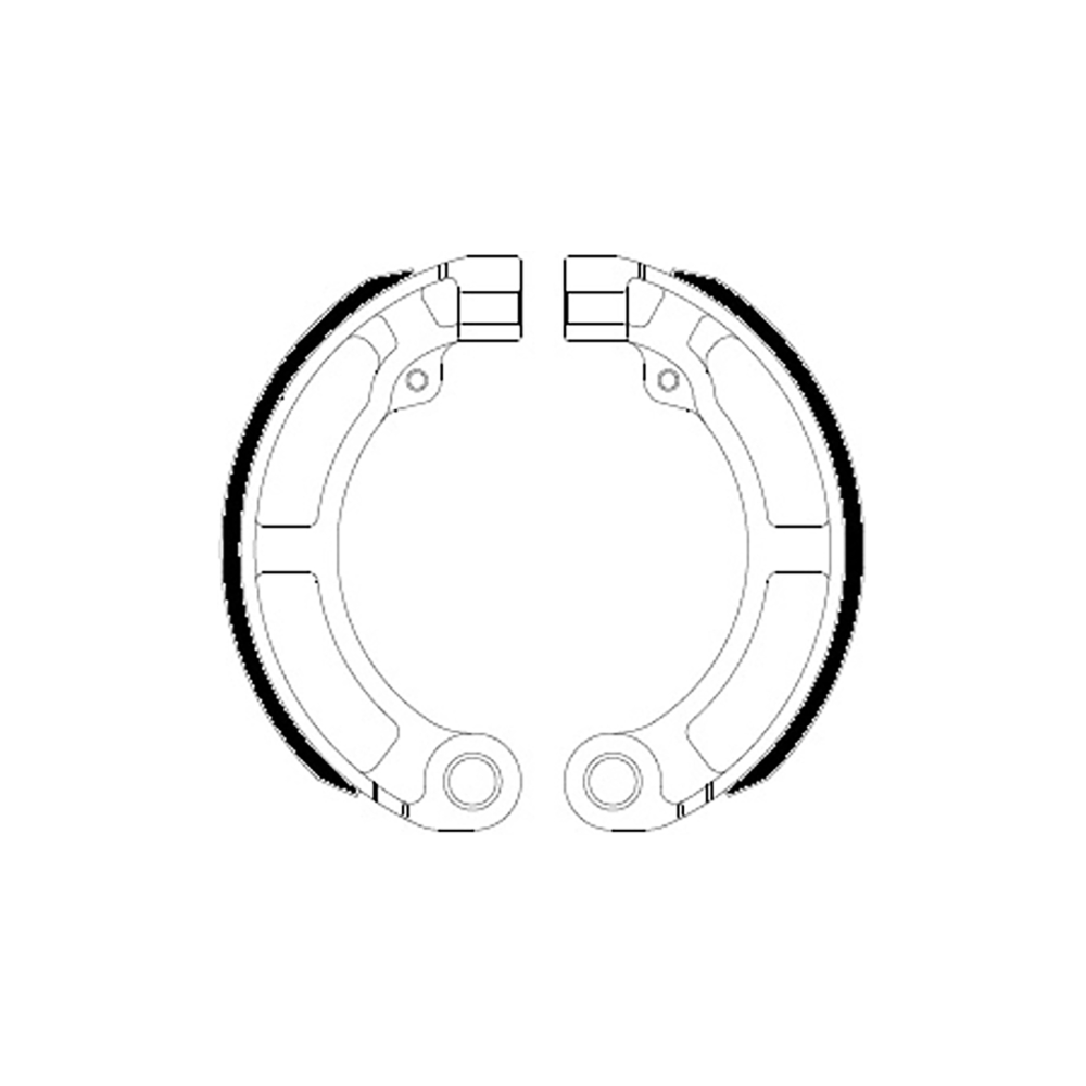 FERODO Brake Shoes ECO FSB885A Brake Shoes Ferodo