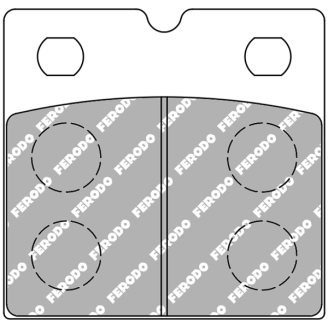 Pastiglie Freno Ferodo Eco Friction FDB108EF FERODO